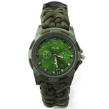 IPRee,Survival,Compasss,Bracelet,Watch,Emergency,Nylon,Paracord,Wristband