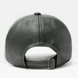 Collrown,leather,Casual,Retro,Personality,Leather,Sunshade,Baseball