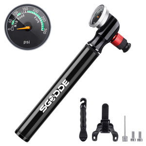 SGODDE,Bicycle,Pressure,Gauge,Portable,Presta,Schrader,Mountain