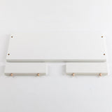 Wooden,Monitor,Stand,Desktop,Storage,Shelf,Laptop,Stand,Computer,Screen,Riser,Holder,Organizer,White