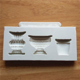 Silicone,Flower,Sugar,Chocolate,Fondant,Pastry,Mould,Decoration