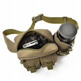 Outdoor,Tactical,Waist,Fanny,Nylon,Chest,Water,Bottle,Holder,Pouch,Camping,Hiking