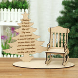 Christmas,Heaven,Wooden,Remembrance,Loved,Decorations,Craft