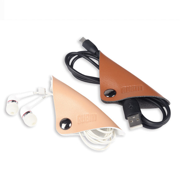 Magnetic,Leather,Cable,Strap,Cable,Wraps,Management,Holder,Keeper,Cable