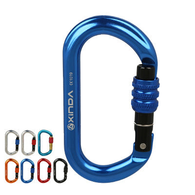 XINDA,XD8122N,Climbing,Super,Strength,Steel,Screw,Protection,Climbing,Hiking,Carabiner