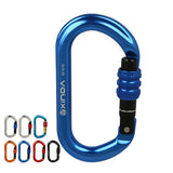 XINDA,XD8122N,Climbing,Super,Strength,Steel,Screw,Protection,Climbing,Hiking,Carabiner