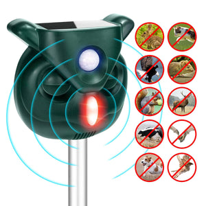 Solar,Ultrasonic,Repeller,Animal,Repeller,Outdoor,Garden,Infrared,Sensor,Insect,Repellent,Ultra,Sonic,Repeller