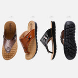 Leather,Flops,Thick,Bottom,Comfortable,Beach,Immersed,Seawater,Durable,Sandals