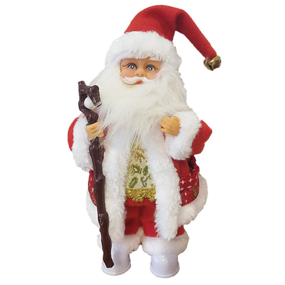 Christmas,Ornaments,Electric,Santa,Claus,Presents,Christmas,Figure,Model,Office,Christmas,Decorations