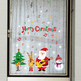 Miico,SK9247,Merry,Christmas,Cartoon,Sticker,Removable,Christmas,Party,Decoration
