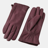 Women,Genuine,Leather,Outdoor,Fashion,Velvet,Gloves,Riding,Cycling