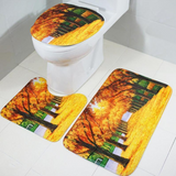 180X180CM,Forest,Waterproof,Shower,Curtain,Bathroom,Toilet,Cover