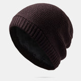 Unisex,Outdoor,Winter,Beanie,Scarf,Cashmere,Knitted,Bonnet