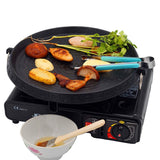 Korean,Barbecue,Nonstick,Plate,Grill,Maifan,Stone,Round,Cooker