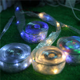 KCASA,Gardening,40LED,String,Light,Ribbon,Shape,Holiday,Garden,Party,Wedding,Decoration