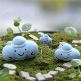 Micro,Clouds,Landscape,Resin,Potted,Plant,Microlandschaft,Garden,Ornaments