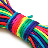 Nylon,Colorful,Rainbow,Lanyard,Outdoor,Garden,Hanging,strand,Parachute