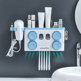 Multifunction,Toothbrush,Holder,Automatic,Toothpaste,Dispenser,Dryer