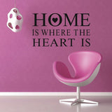 Where,Heart,Quote,Stickers,Removable,ZY8123