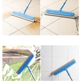 Mannual,Magic,Bathroom,Wiper,Broom,Handle,Blade,Cleaning,Brush,Sweep,Rubber,Sweep,Cleaner