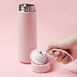 400ML,Temperature,Display,Water,Bottle,Charging,Stainless,Steel,Vacuum,Thermos