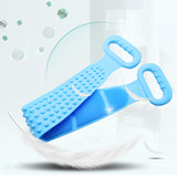 Silicone,Scrubber,Exfoliating,Loofah,Shower,Towel,Brush,Strap