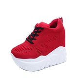 Women's,Platform,Sneakers,Wedge,Heels,Sneakers,Wedge,Fitness,Running,Sneakers