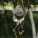 Woven,Natural,Feathers,Dreamcatcher,American,Custom,Gifts,Hanging,Decor,Ornament