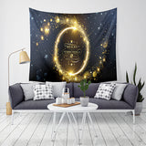 Loskii,Christmas,Tapestry,Santa,Print,Hanging,Tapestry,Christmas,Decorations