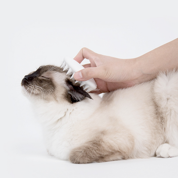 PETKIT,Grooming,Massage,Device,Brush,Silicon,Rubber,Bristles,Removal,Brush