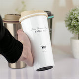 500ML,Stainless,Steel,Leakproof,Insulated,Thermal,Portable,Travel,Coffee