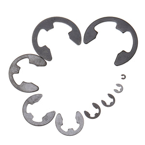 Suleve,MXCE1,300Pcs,Carbon,Black,Oxide,Finish,Retaining,Circlip,Tools