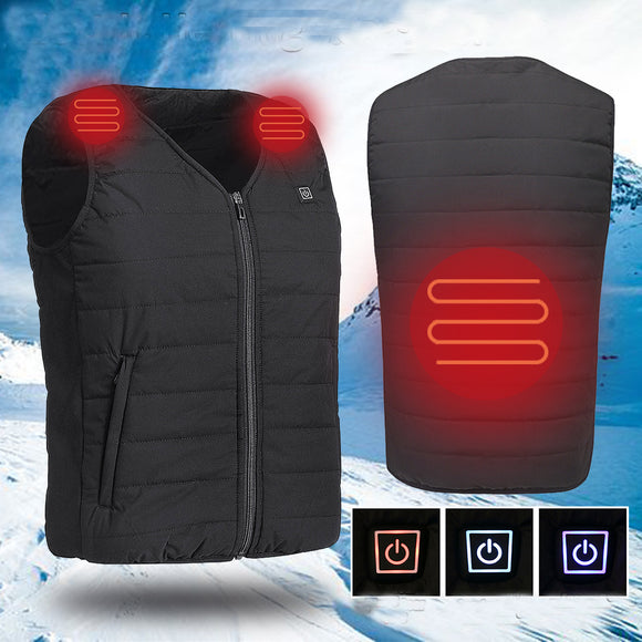 Electric,Heating,Jacket,Outdoor,Sports,Waterproof,Winter,Clothes,Heated,Padded
