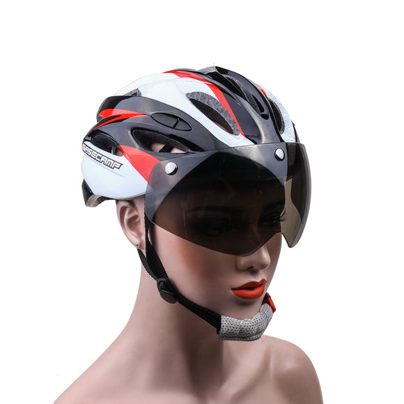 Basecamp,Goggles,Visor,Bicycle,Helmet,Cycling,Mountain,Adjustable,Helmet