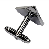 Cufflinks,Geometric,Shape,Smooth,Metal,Drawing,Cufflinks,Shirt