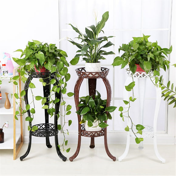 Retro,Flower,Stand,Indoor,Garden,Metal,Plant,Holder,Display,Planter