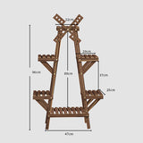 Solid,Plant,Decorative,Flower,Stand,Indoor,Outdoor,Storage,Shelf