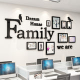 Photo,Frame,Sticker,Family,Dream,House,Decoration,Office,Decor