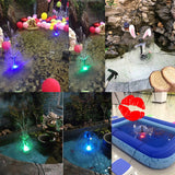 Flashing,Light,Submersible,Water,Fountain,Fountain,Maker,Garden
