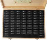 Rugged,Wooden,Coins,Display,Capsule,Holder,Storage,Collection