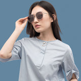SM110,Polarized,Sunglasses,Metal,Square,Frames,Stylish,Sunglasses,Outdoor,Women,Sunglasses