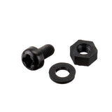 Suleve,M3NH17,780Pcs,Nylon,Screw,Black,Screw,Standoff,Spacer,Column,Assortment