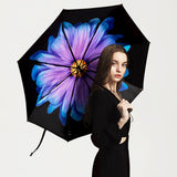 Beneunder,Folding,Sun&rain,Umbrella,Vinyl,Protection,Double,Layer,Printing,Umbrella