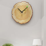 Loskii,MW002,Creative,Wooden,Pattern,Clock,Clock,Quartz,Clock,Office,Decorations