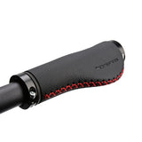 PROMEND,Bicycle,Leather,Handle,Handlebar,Grips,Ergonomic,Sewing,Cycling