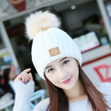 Fashion,Women,Winter,Beanie,Thicken,Windproof,Skull