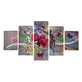 Abstract,Butterfly,Canvas,Printed,Paintings,Decor