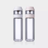 300ML,Glass,Water,Double,Layer,Water,Separation,Travel,Transparent,Filter,Water,Bottle