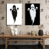 Miico,Painted,Combination,Decorative,Paintings,Halloween,Ghost,Decoration