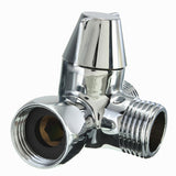 Diameter,Brass,Chrome,Shower,Diverter,Valve,Shower,Adapter"